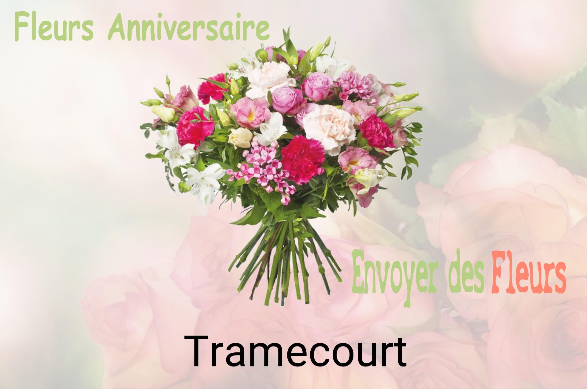 Bouquet de fleurs d’anniversaire livré à Tramecourt